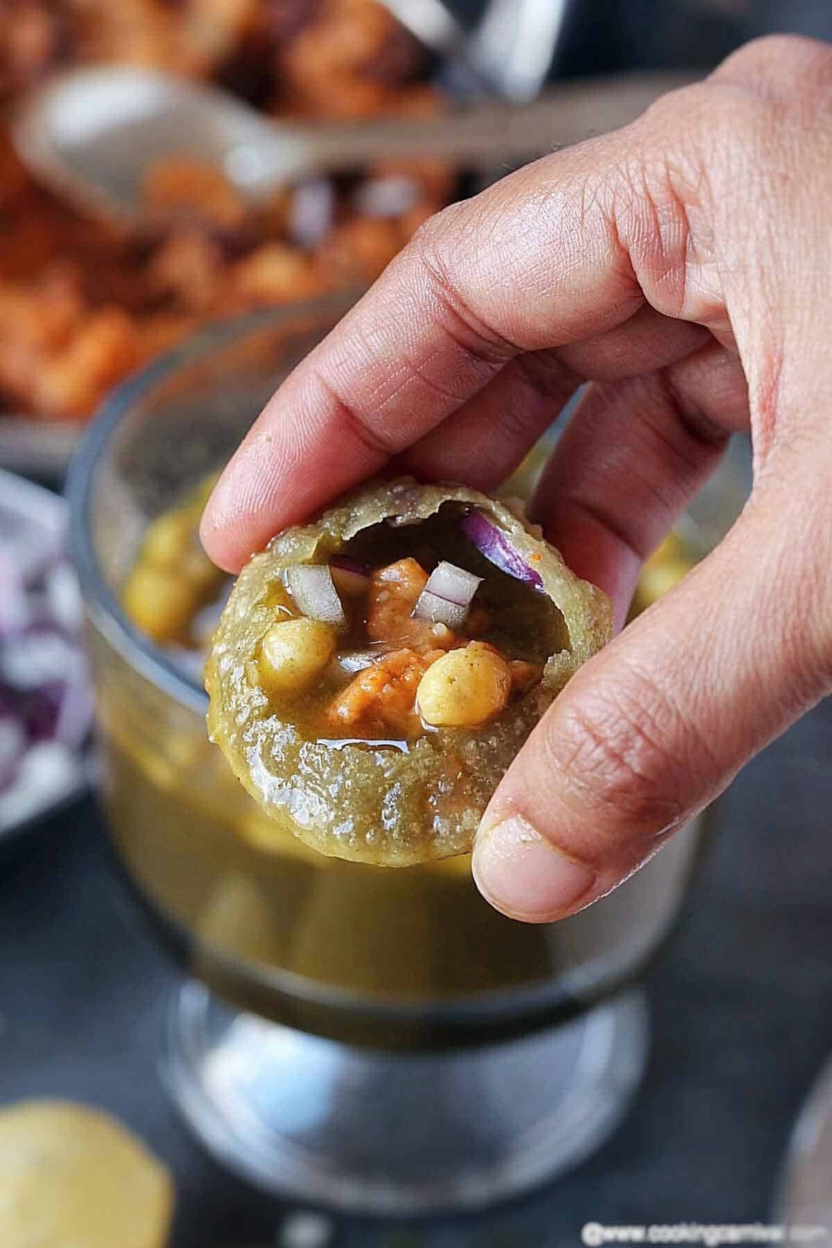 Pani Puri (8 pc)