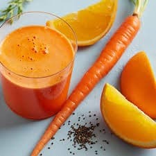 Orange + Carrot Juice (Freshly Squeezed)