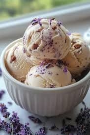 Lavender Blueberry Panna Cotta